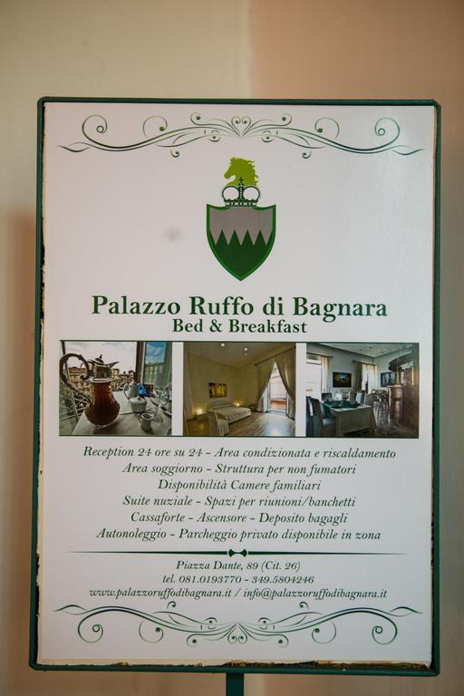 B&B Palazzo Ruffo Di Bagnara Naples Luaran gambar